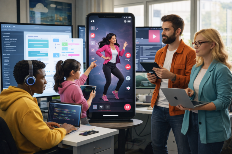 create app like tiktok
