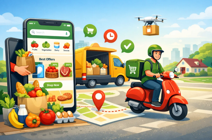 grocery delivery app development company