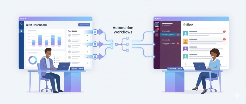 Slack Automation for CRM Notifications