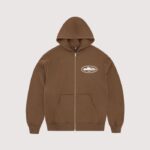 Corteiz Island Puff Print Zip Hoodie