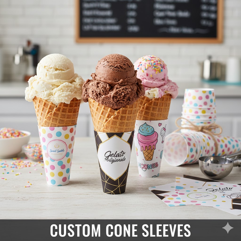 waffle cone paper