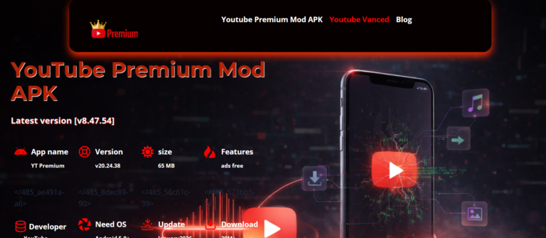 youtube premium mod apk