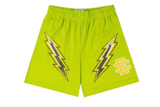 Eric Emanuel Lightning Bolt Short Gecko Green
