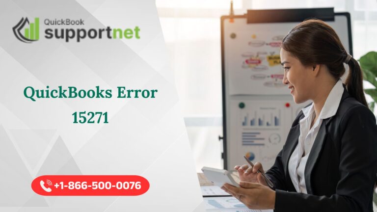 QuickBooks Error 15271