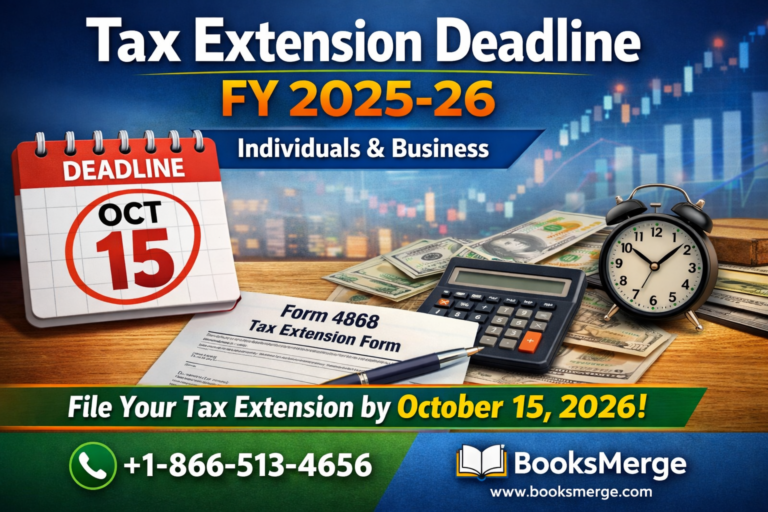 Tax Extension Deadline FY 2025-26 | Individuals & Business