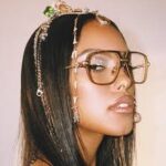 chrome hearts rimless glasses