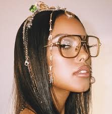 chrome hearts rimless glasses