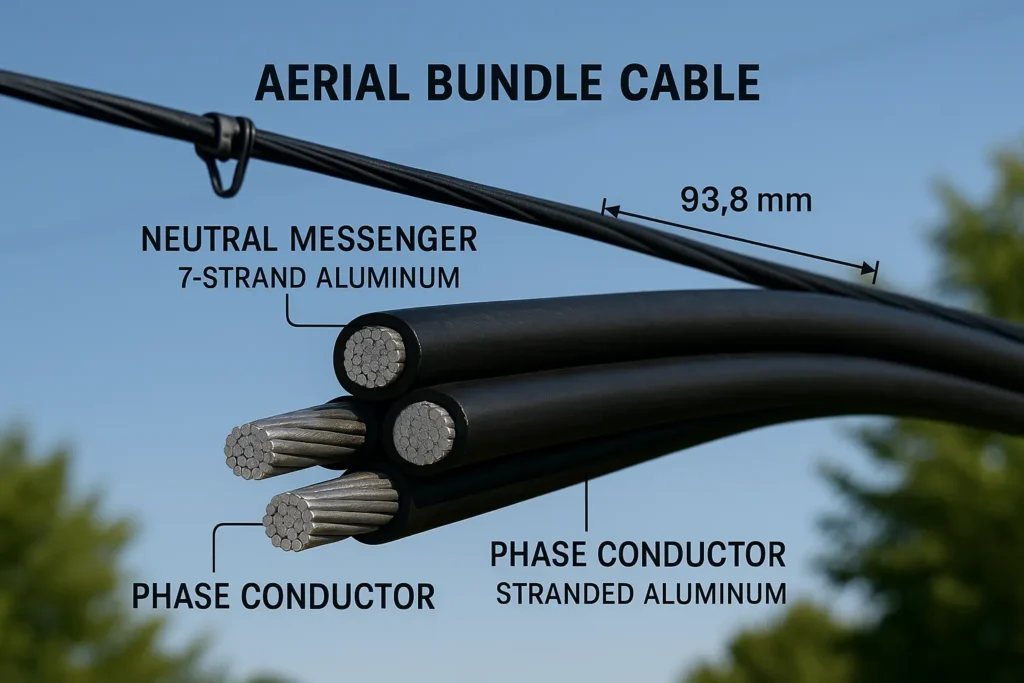 aerial bundle cable