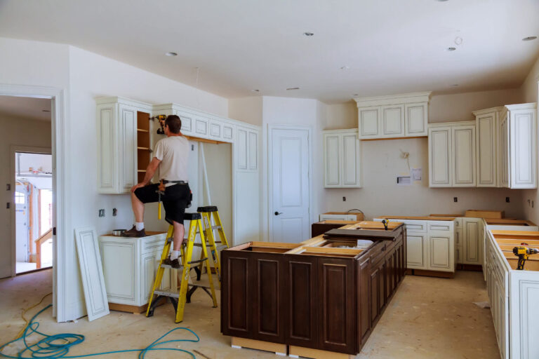 Cabinet Painting in Kernersville