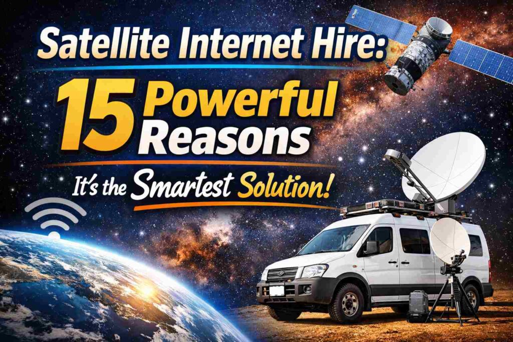 Satellite internet hire
