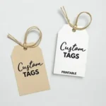Custom Die-Cut Tags