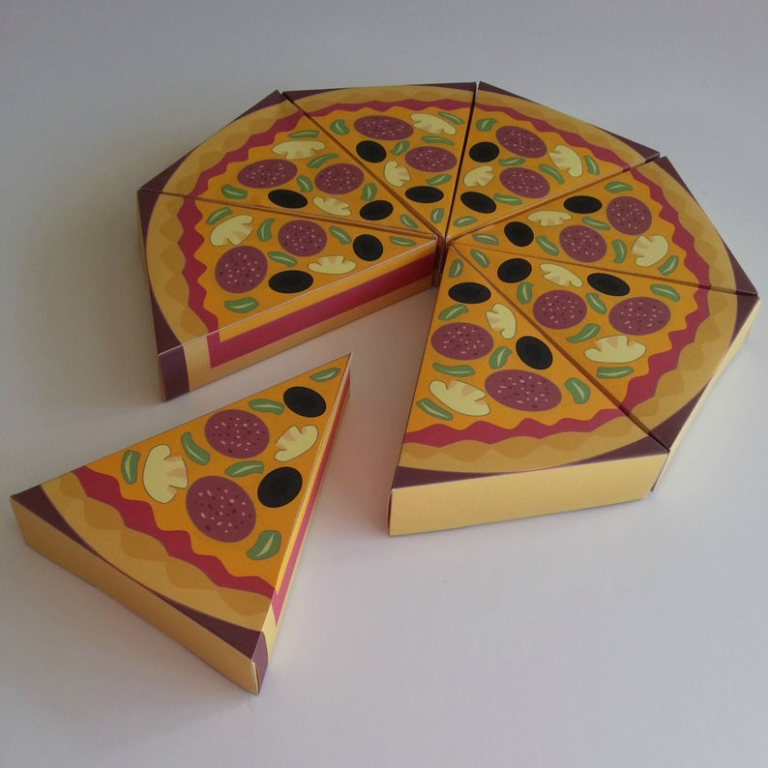 Custom Pizza Slice Boxes for Branding