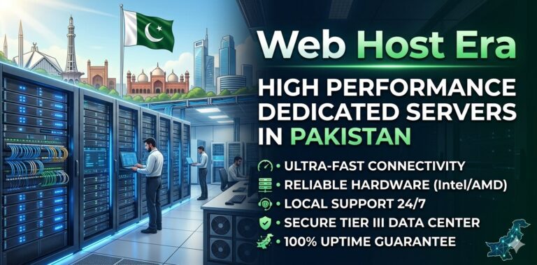 High Performance Dedicated Servers in Pakistan