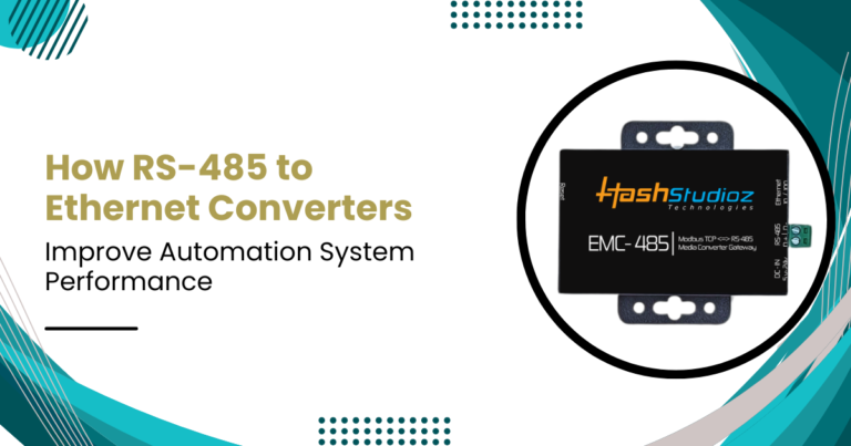 How RS-485 to Ethernet Converters Improve Automation System Performance