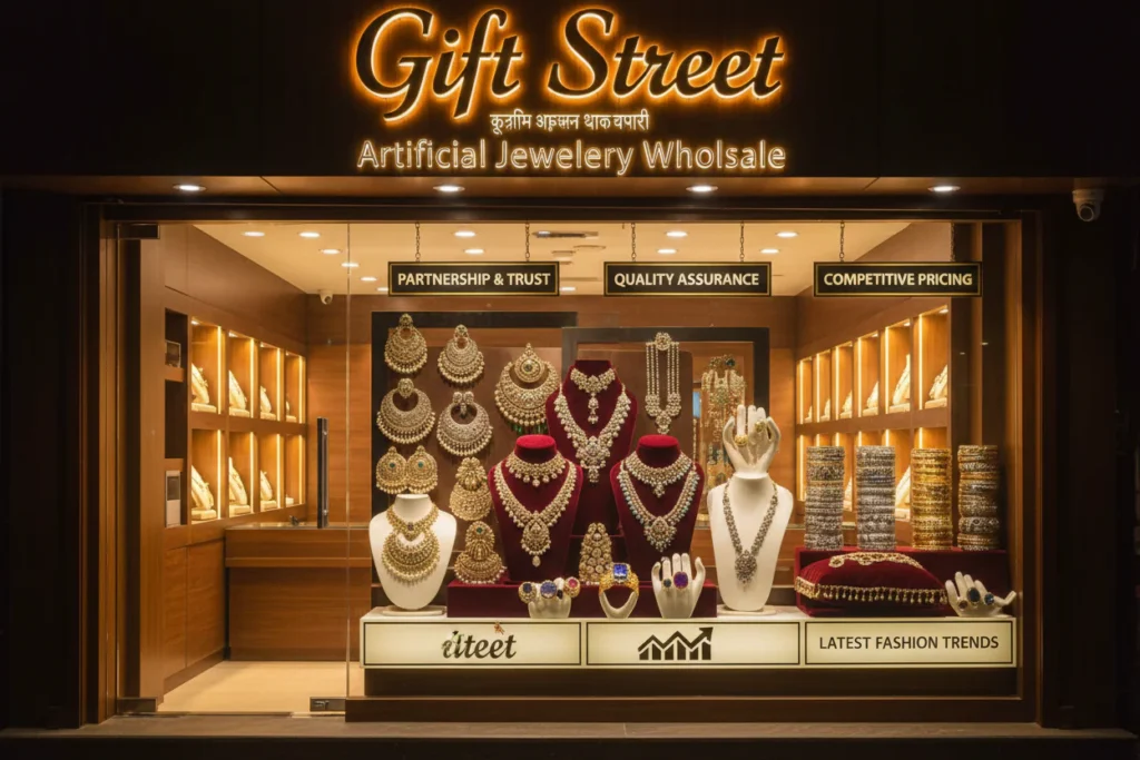 artificial-jewellery-wholesaler-in-india-how-to-choose-the-right-partner-for-quality-price-and-trend-led-stock-create-a-pic-with-use-gift-street