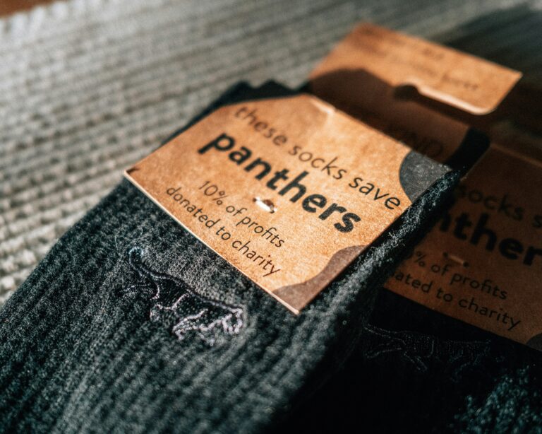 Custom Socks Tags for Brand Identity