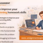 Ways to improve programming homework skills including daily practice, debugging techniques, and hands-on projects for students