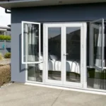Aluminium doors