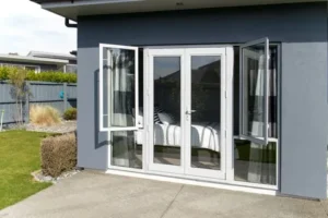 Aluminium doors