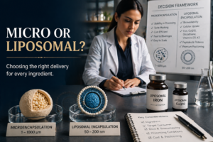 Microencapsulation vs. Liposomal Delivery: A Formulator's Decision Guide