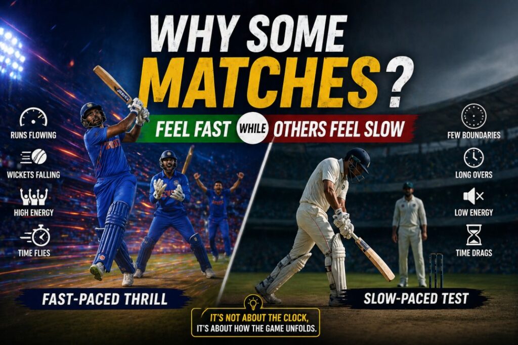 Why Some Matches Feel Fast While Others Feel Slow