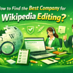 How to Find the Best Company for Wikipedia Editing