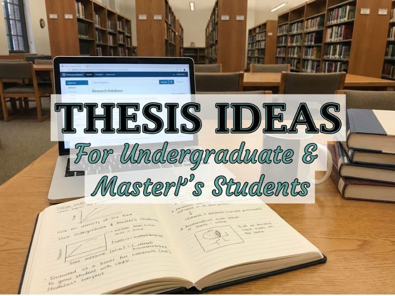 Philosophy thesis ideas for students
