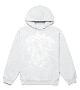 Sp5der OG Web Hoodie Heather Grey