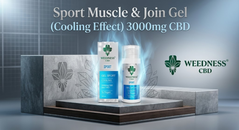 Sport Muscle & Join Gel (Cooling Effect) 3000mg CBD