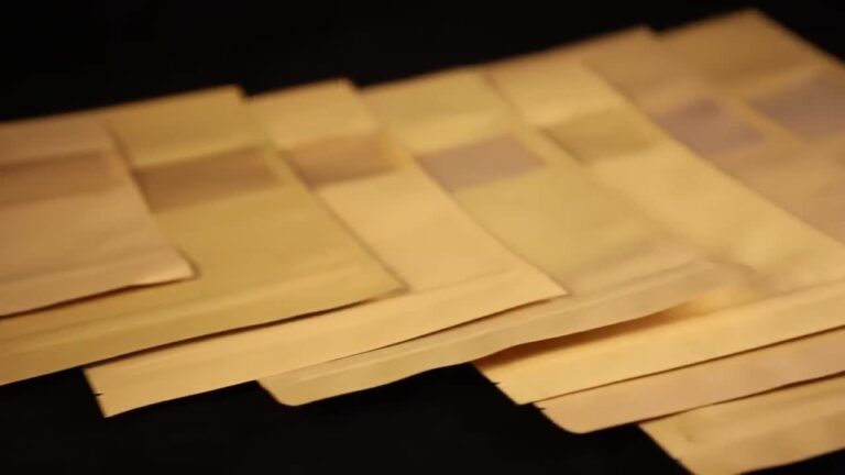 Heat-Sealed Mylar Bags