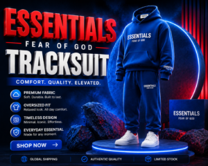 Essentials Tracksuit Outfit Ideas for College Students