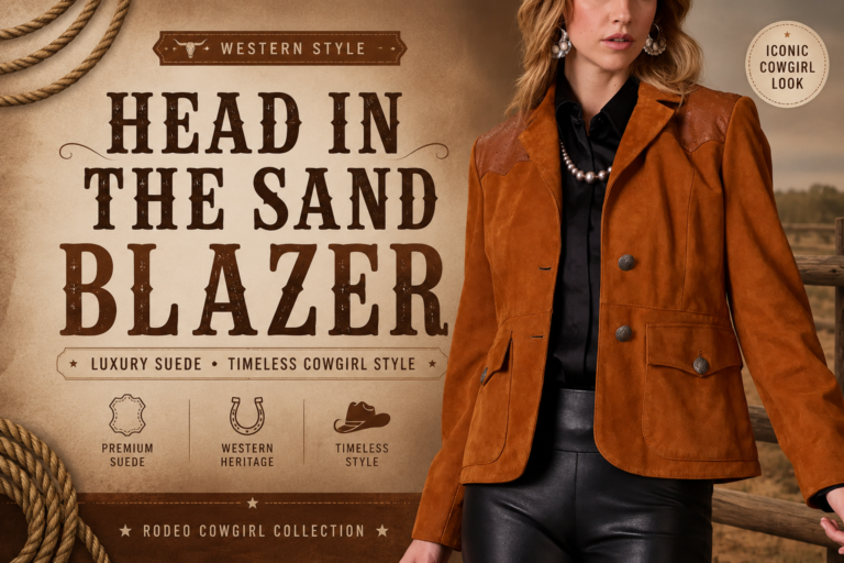 Head in the Sand Blazer Western Fashion
