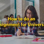 How to Write a University Assignment