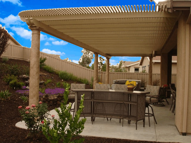 Insulated Patio Cover, Screened Room