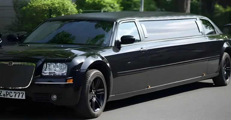 luxury black car transportation