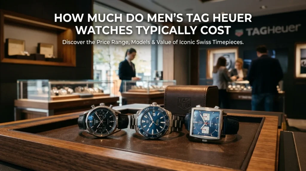 How Much Do Men's TAG Heuer Watches Typically Cost