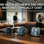 How Much Do Men's TAG Heuer Watches Typically Cost