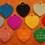 Custom Heart Tags