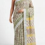 linen saree