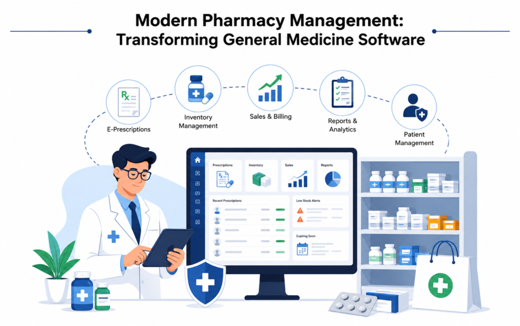 Modern Pharmacy Management: Transforming General Medicine Software