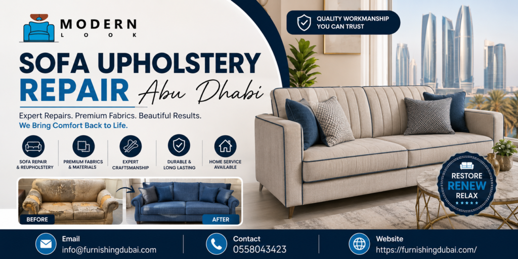 Sofa Upholstery Repair Abu Dhabi