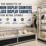 Top Benefits of Aluminium Display Counters and Glass Display Cabinets for Retail Stores