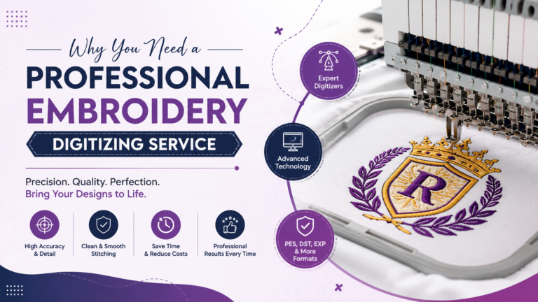 Embroidery Digitizing Service