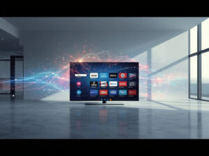 User setting up IPTV Australia on a smart TV to stream live channels, sports, movies, and entertainment within minutes.