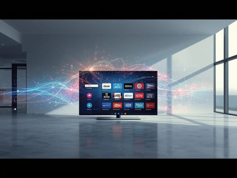 User setting up IPTV Australia on a smart TV to stream live channels, sports, movies, and entertainment within minutes.