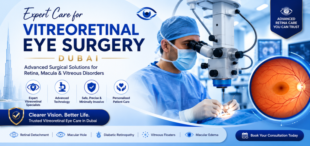 vitreoretinal eye surgery dubai