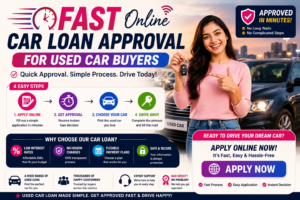 Fast Online Car Loan Approval for Used Car Buyers