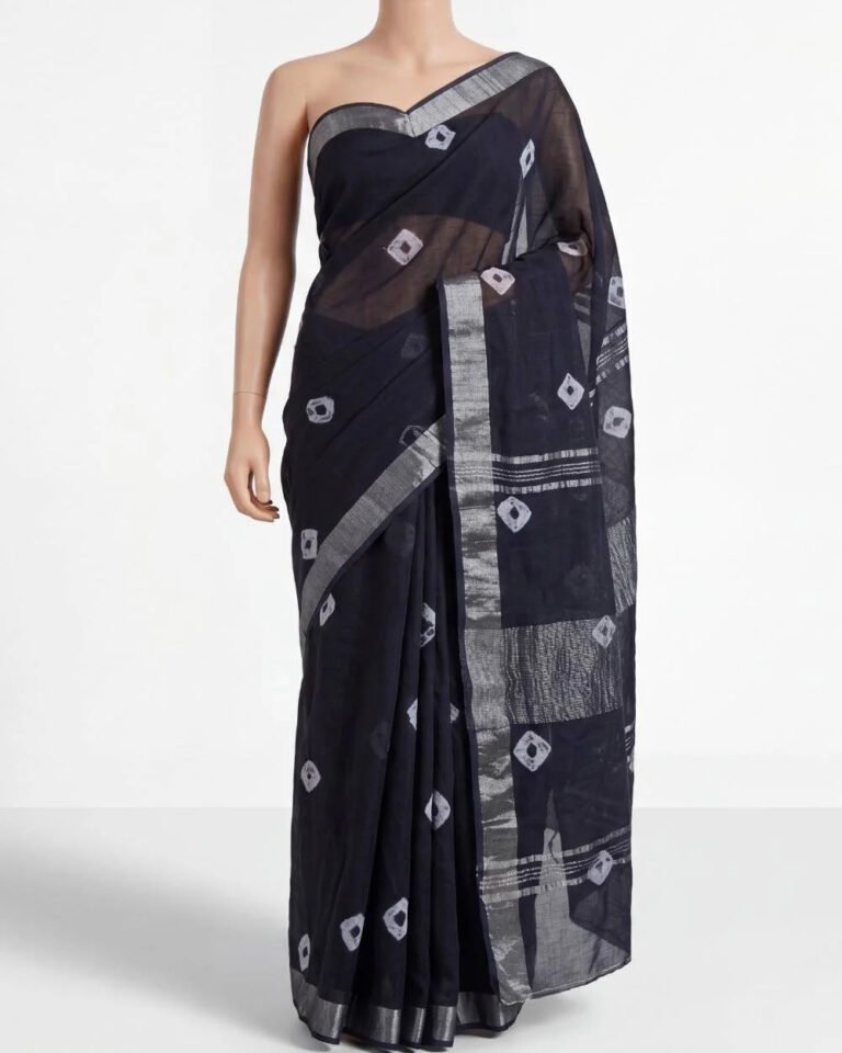 linen saree