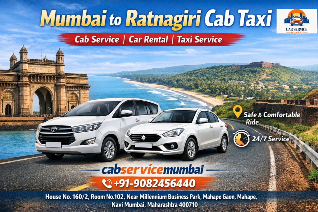 Mumbai to Ratnagiri Cab Service