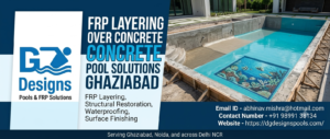 frp layering over concrete pool solutions ghaziabad